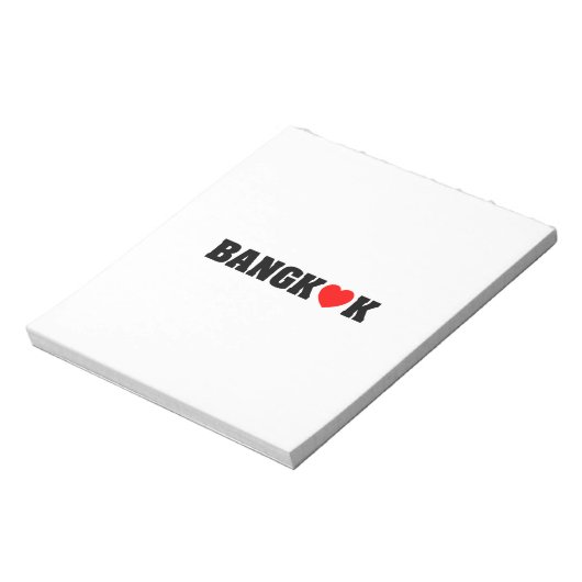 BANGKOK LOPEN NOTITIEBLOK (Linkerzijde)