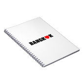 BANGKOK LOPEN NOTITIEBOEK (Rechterzijde)