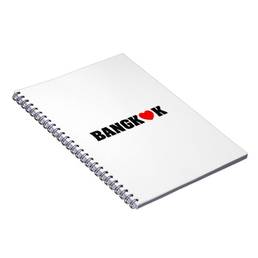 BANGKOK LOPEN NOTITIEBOEK (Rechterzijde)