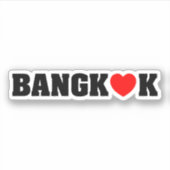 BANGKOK LOPEN STICKER (Voorkant)