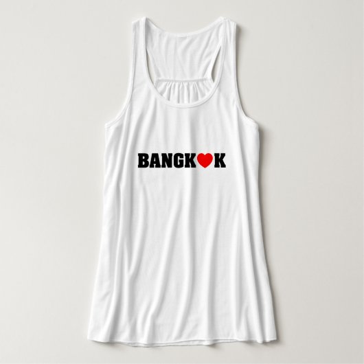 BANGKOK LOPEN TANKTOP (Design voorkant)