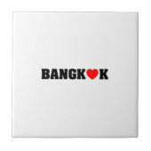 BANGKOK LOPEN TEGELTJE (Voorkant)
