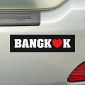 BANGKOK LOS BUMPERSTICKER (Op auto)