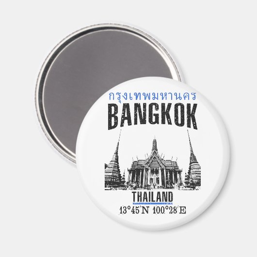 Bangkok Magneet (Voorkant / Achterkant)