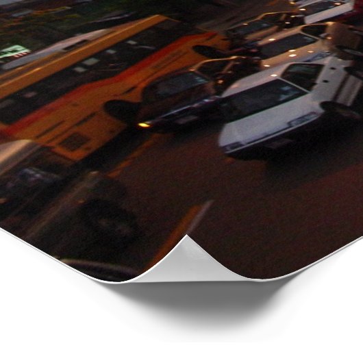 Bangkok op Sunset Poster (Hoek)