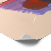 Bangkok "Reis daar per vliegtuig" Poster (Hoek)