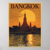  Bangkok reizen Poster (Voorkant)
