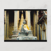 bangkok shrine standbeeld briefkaart (Voorkant)