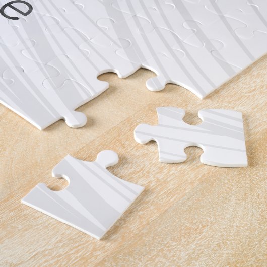 Bangkok Skyline  BKK Retro Thailand Design Legpuzzel (Zijkant)