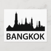 Bangkok Skyline Briefkaart (Voorkant)