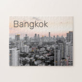 Bangkok Skyline Sunset Panorama BKK Thailand Legpuzzel (Horizontaal)