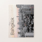 Bangkok Skyline Sunset Panorama BKK Thailand Legpuzzel (Verticaal)