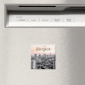 Bangkok Skyline Sunset Panorama BKK Thailand Magneet (Insitu (Vaatwasser))