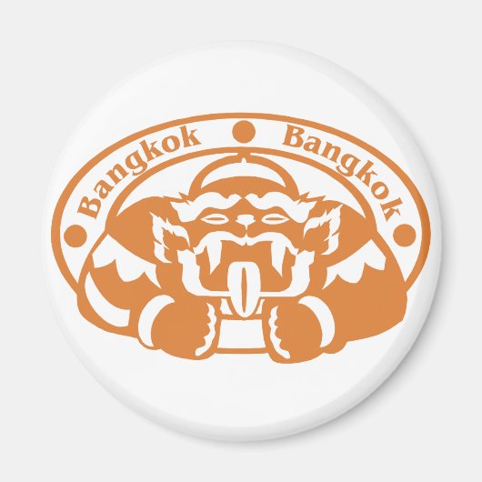 Bangkok Stamp Magneet (Voorkant)