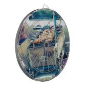 Bangkok straatvoedsel barbeque met slagers dartbord (Voorkant Links)