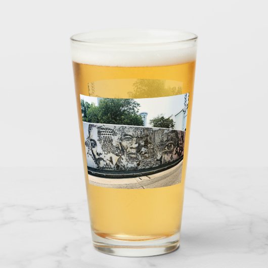 Bangkok Street Art Glas (Voorkant gevuld)