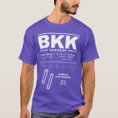 Bangkok / Suvarnabhumi Airport BKK T-shirt (Voorkant)