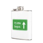 Bangkok ⚠ Thai verkeersbord ⚠ Heupfles (Links)