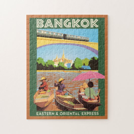 Bangkok Thailand 11x14 Legpuzzel (Verticaal)
