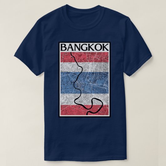 Bangkok Thailand 5 T-shirt (Design voorkant)