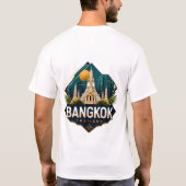 Bangkok Thailand Avontuur T-shirt (Achterkant)