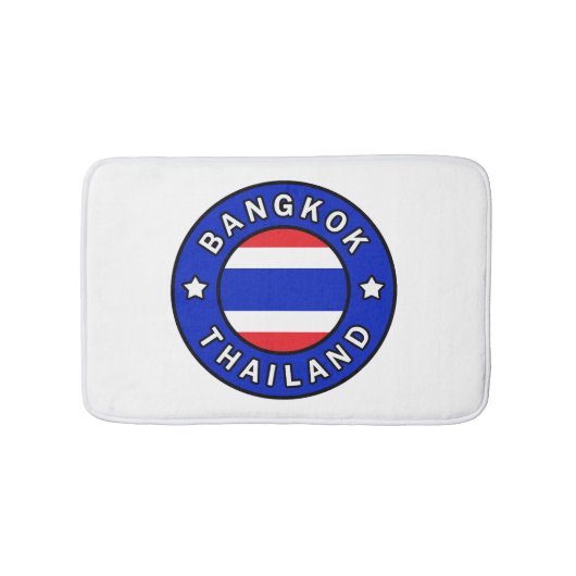 Bangkok Thailand Badmat (Voorkant)