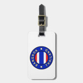 Bangkok Thailand Bagagelabel (Voorkant verticaal)