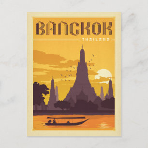 Bangkok, Thailand Briefkaart