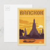 Bangkok, Thailand Briefkaart (Voorkant / Achterkant)