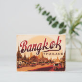  Bangkok, Thailand Briefkaart (Staand voorkant)