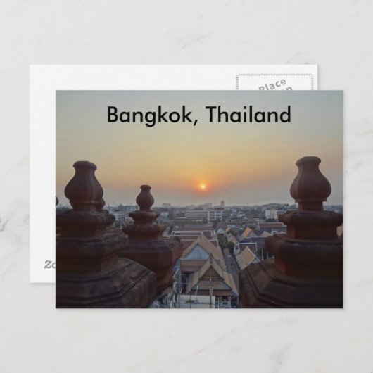 Bangkok, Thailand Briefkaart (Voorkant / Achterkant)