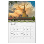 Bangkok-Thailand Calendar Kalender (Mar 2027)