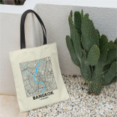 Bangkok, Thailand, City Map Tote Bag