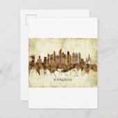 Bangkok Thailand Cityscape Uitnodiging Briefkaart (Voorkant / Achterkant)