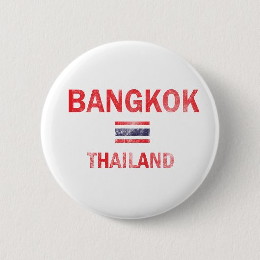 Bangkok Thailand design Ronde Button 5,7 Cm (Voorkant)