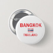 Bangkok Thailand design Ronde Button 5,7 Cm (Voorkant /achterkant)