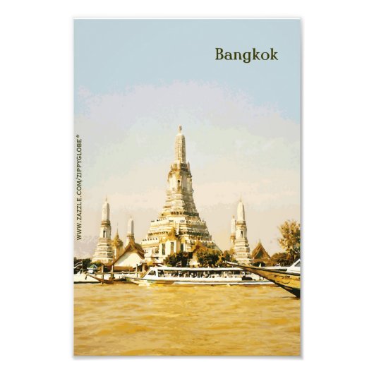Bangkok, Thailand Foto Afdruk (Voorkant)