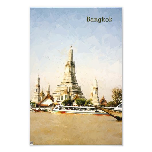 Bangkok, Thailand Foto Afdruk (Voorkant)