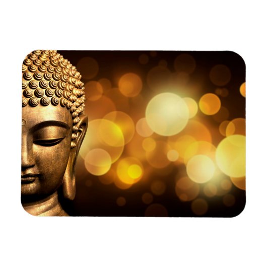 Bangkok, Thailand | Gold Buddha Magneet (Horizontaal)