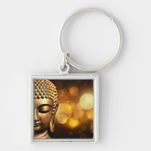 Bangkok, Thailand | Gold Buddha Sleutelhanger (Voorkant)
