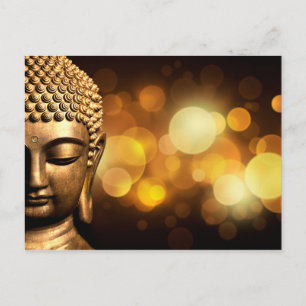 Bangkok, Thailand   Gouden Boeddha Briefkaart