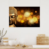 Bangkok, Thailand | Gouden Boeddha Poster (Keuken)