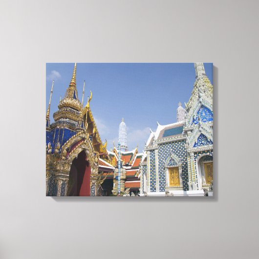 Bangkok, Thailand. Groot Paleis van Bangkok Canvas Afdruk (Voorkant)