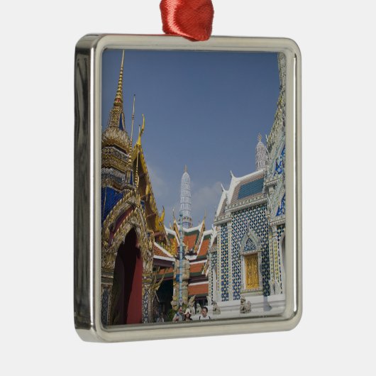 Bangkok, Thailand. Groot paleis van Bangkok Metalen Ornament (Rechts)