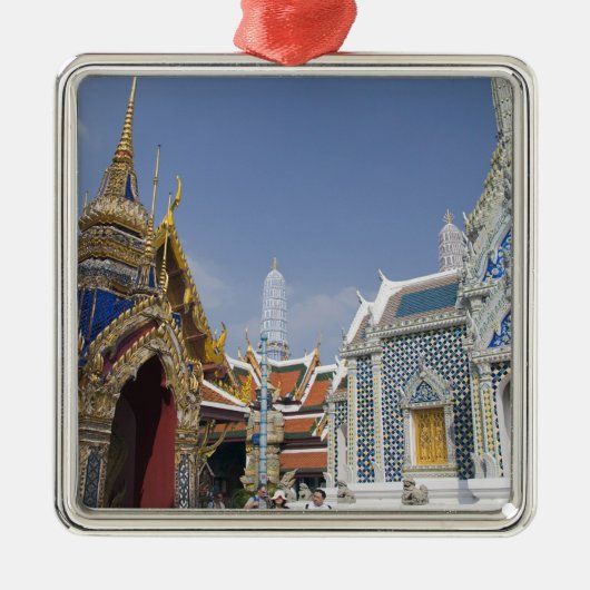 Bangkok, Thailand. Groot paleis van Bangkok Metalen Ornament (Voorkant)