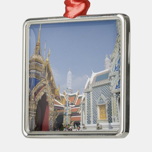 Bangkok, Thailand. Groot paleis van Bangkok Metalen Ornament (Links)