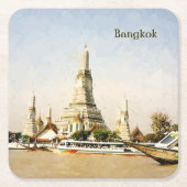 Bangkok, Thailand Kartonnen Onderzetters (Voorkant)