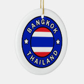Bangkok Thailand Keramisch Ornament (Rechts)