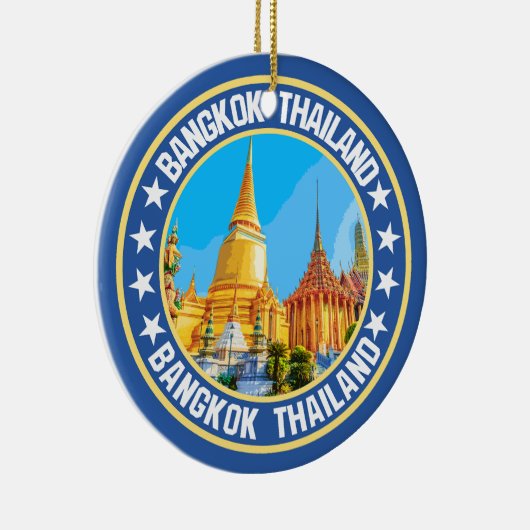 Bangkok Thailand Keramisch Ornament (Rechts)