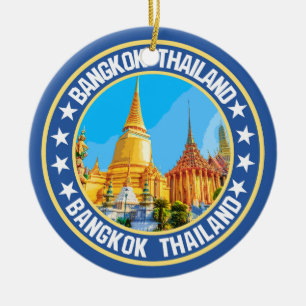 Bangkok Thailand Keramisch Ornament